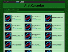 Tablet Screenshot of karaoke.alat123.com